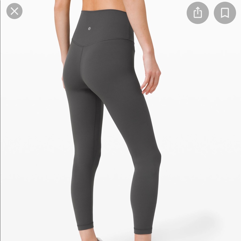 Grey lululemon aligns